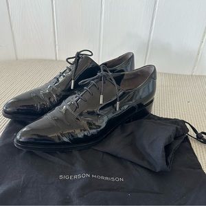 Sigerson Morrison patented leather sz:8.5 shoes